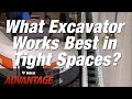 Working In Tight Areas: Bobcat® vs Other Excavator Brands